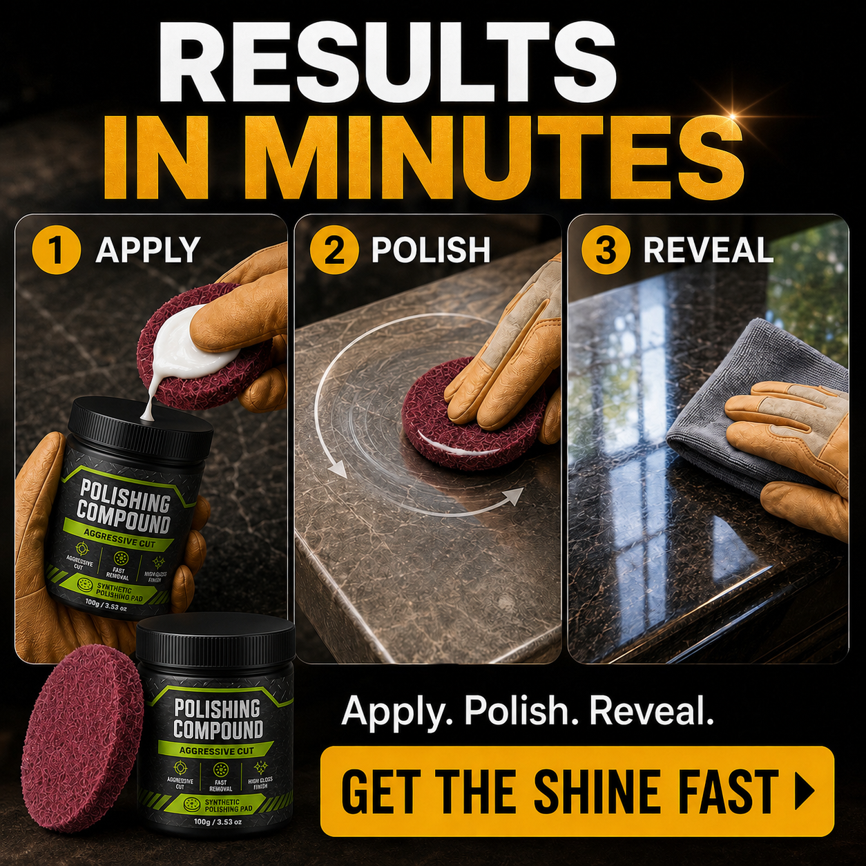 All-inOne Surface Restoration Polish with Pad