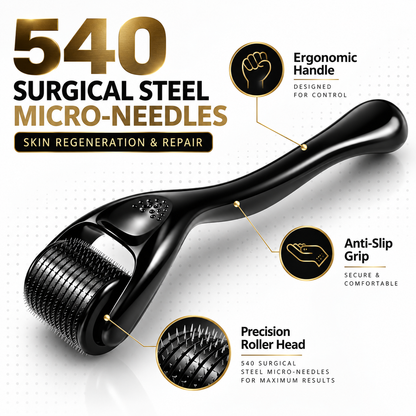 Beard Growth Serum & Derma Roller