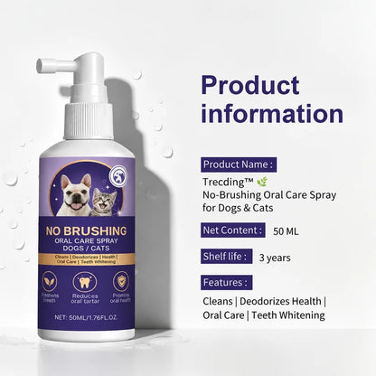 🍃No-Brushing Oral Care Spray for Dogs & Cats
