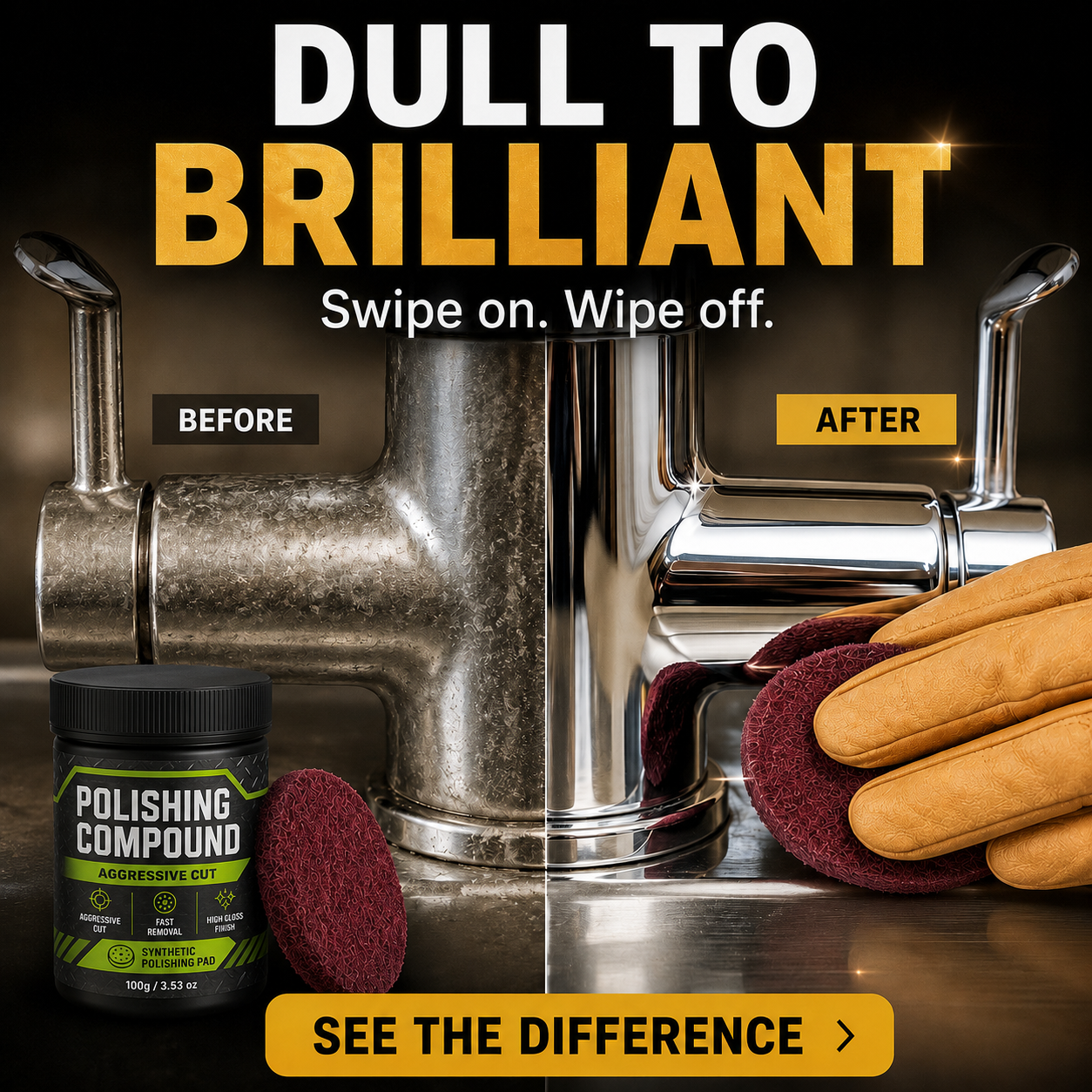 All-inOne Surface Restoration Polish with Pad