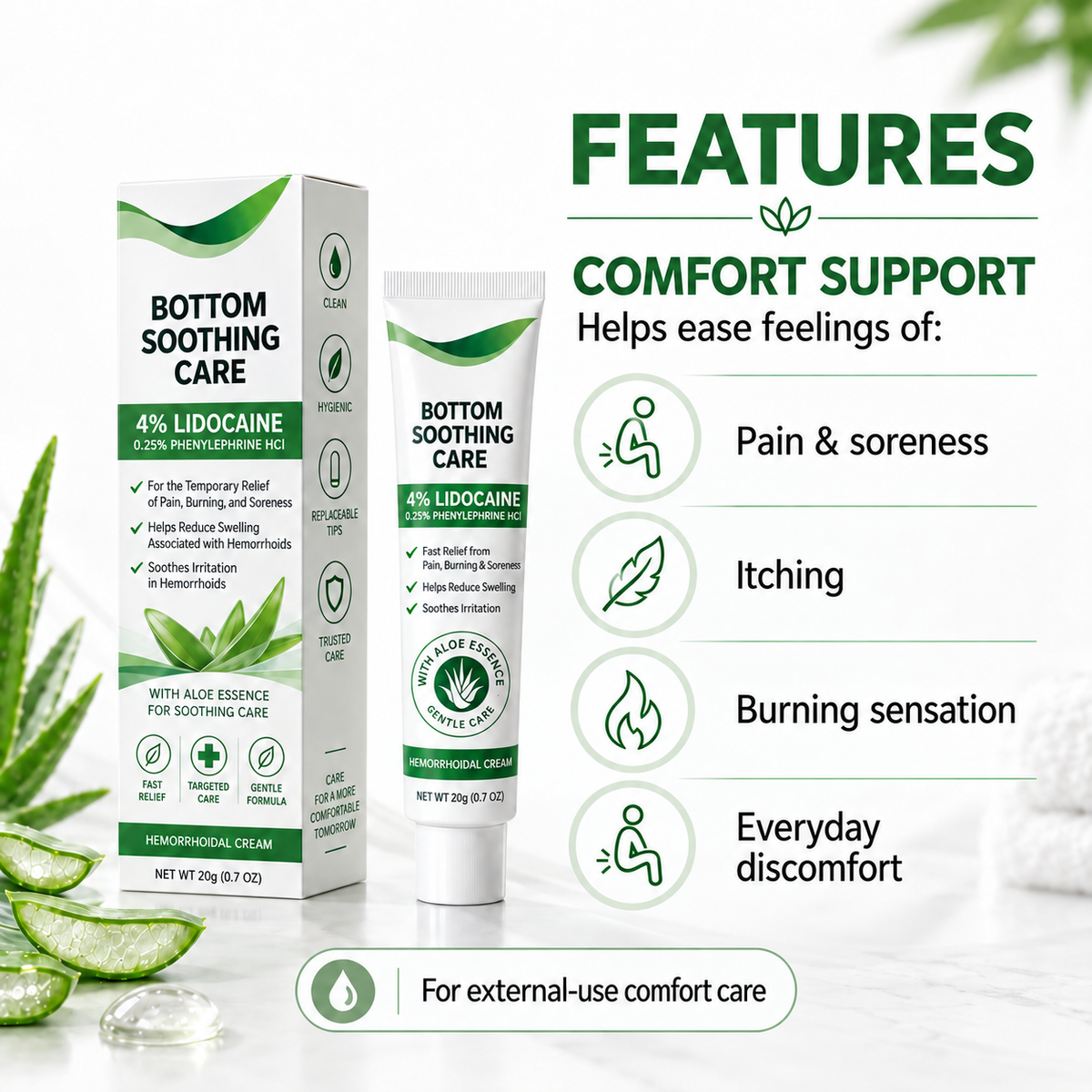 Gentle Intimate Soothing Cream