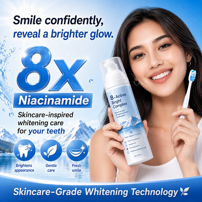Niacinamide Foaming Toothpaste 8X