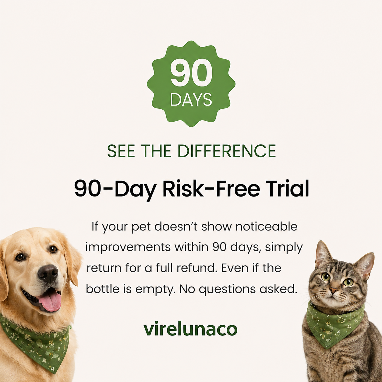🐶🐱 Ear cleaner, Relieves itching in dogs & cats