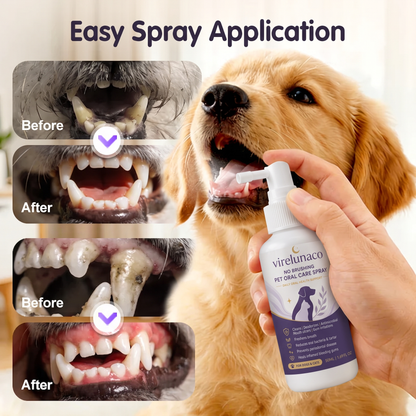 🔥Teeth Cleaning Spray with Oral Probiotics for Dogs & Cats