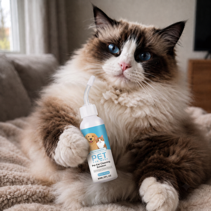 🐶🐱 Ear cleaner, Relieves itching in dogs & cats