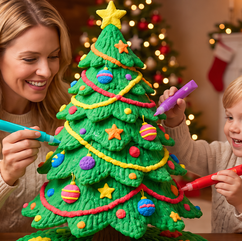 Christmas craft family time