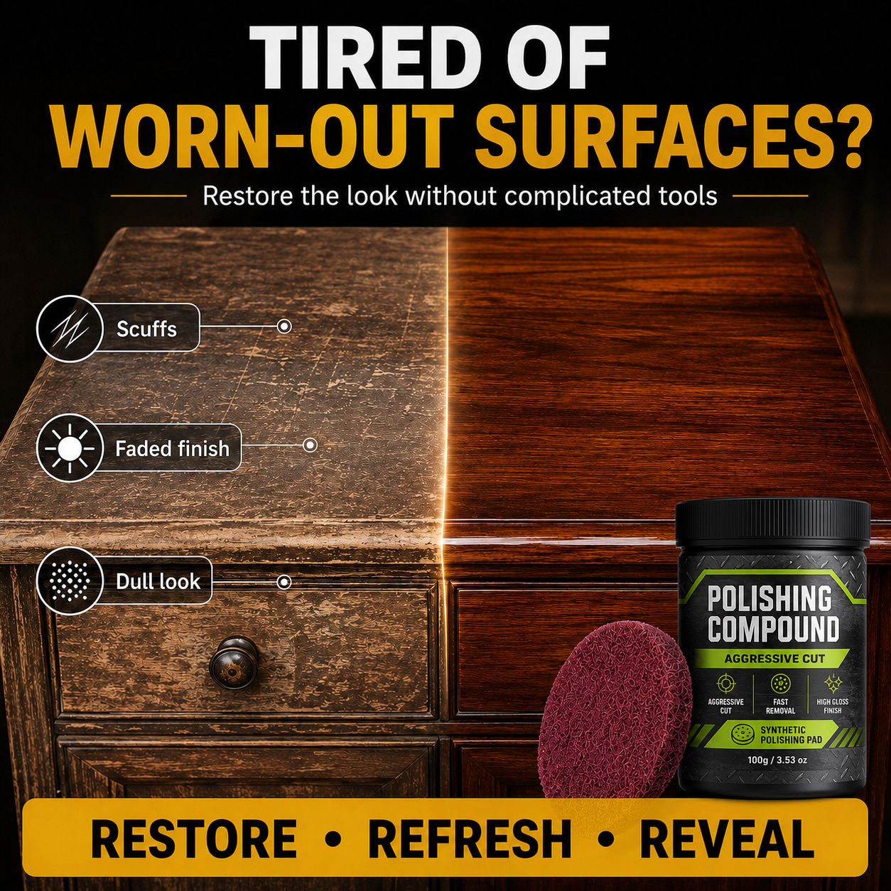 All-inOne Surface Restoration Polish with Pad